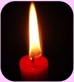 red candle ideal for a love spell