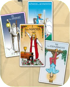 The Tarot cards for psychic readings