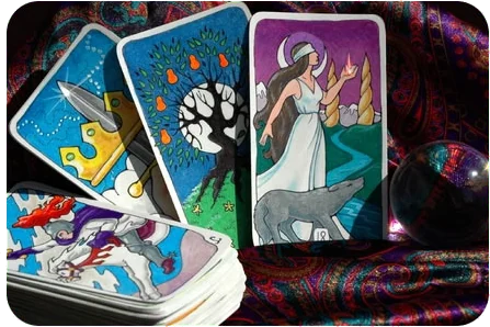 The Tarot cards for psychic readings